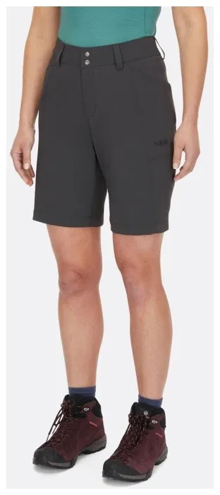 Шорти жіночі Rab Incline Light Shorts Wmns, Anthracite, 10, 8"