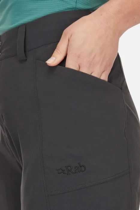 Шорти жіночі Rab Incline Light Shorts Wmns, Anthracite, 10, 8"