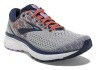 Кросівки жіночі Brooks GHOST 11 W 40 (8.5US) Grey/blue/coral (1202771B005), укр