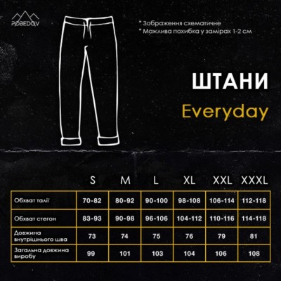 Мужские спортивные штаны прямые Pobedov Everyday