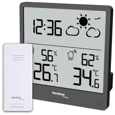 Метеостанція Technoline WS9138 Graphite (WS9138)