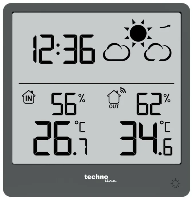 Метеостанція Technoline WS9138 Graphite (WS9138)