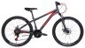 Велосипед 26" Discovery RIDER AM DD 2022 (темно-сріблястий з червоним (м)), укр