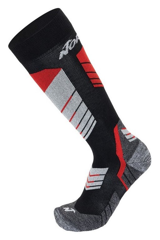 Носки чоловічі для туризму Nordica HF 45-47 Black/red (15242), укр, укр