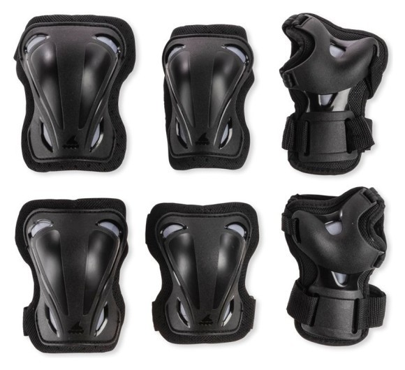 Захисний комплект Rollerblade SKATE GEAR 3 PACK XL Black (069P0100) O, укр