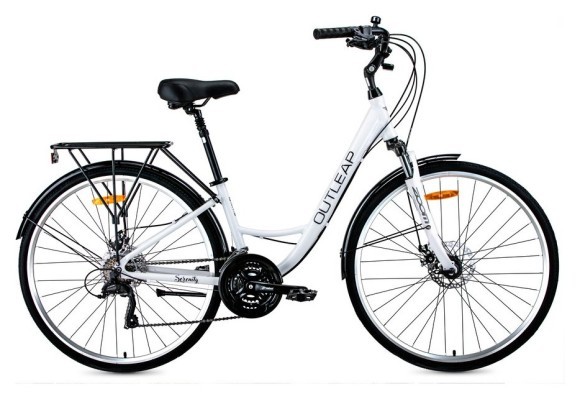 Велосипед Outleap Serenity 28" 14" White, укр