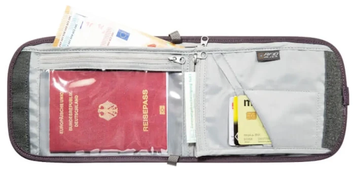Кошелек на шею Tatonka Hang Loose RFID Block, Olive