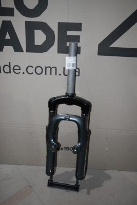 Вилка 20" ST 1-1/8" AM v-br шток-180мм темно-серебристый с зеленым (повреждение ЛКП) (темно-серебристый с зеленым)