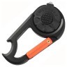 Munkees 1089 брелок-ліхтарик Carabiner LED with Bottle Opener NEW black, укр Фото - 1