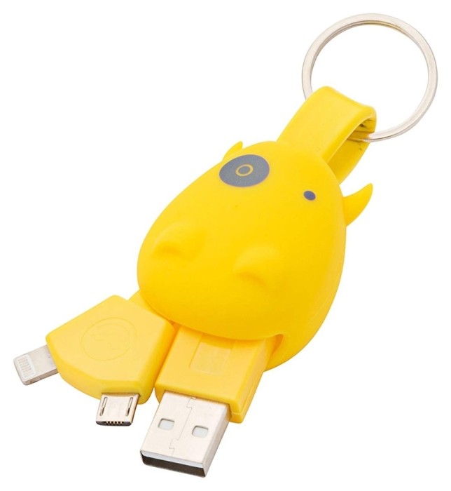 Munkees 3700 брелок-зарядка Smart Charger yellow, укр, укр