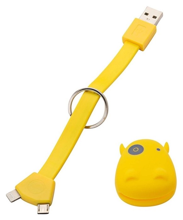 Munkees 3700 брелок-зарядка Smart Charger yellow, укр, укр