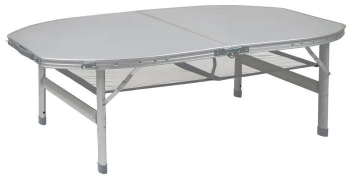 Стіл Bo-Camp Premium Oval 120x80 cm Grey (1404420)
