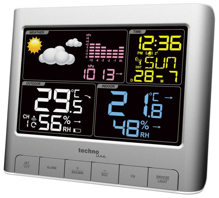 Метеостанция Technoline WS6449 Silver (WS6449)