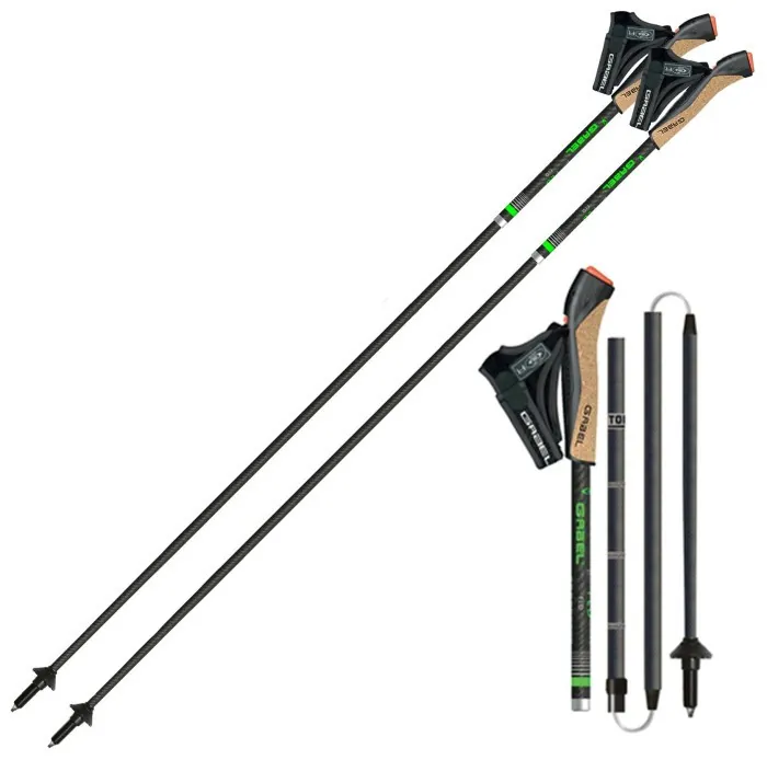 Палки для скандинавской ходьбы Gabel FLD Carbon 125 (7009400801250)