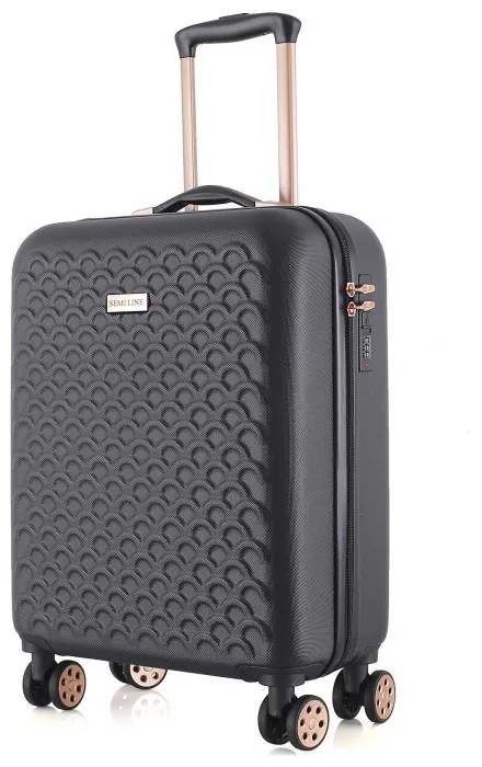 Валіза Semi Line 20" (S) Black (T5718-1)