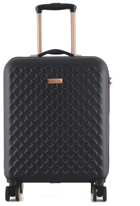 Валіза Semi Line 20" (S) Black (T5718-1)