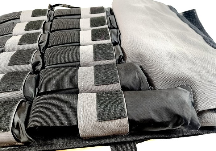 Жилет утяжелитель EasyFit Armor 18 кг наборный с шагом 0,5 кг