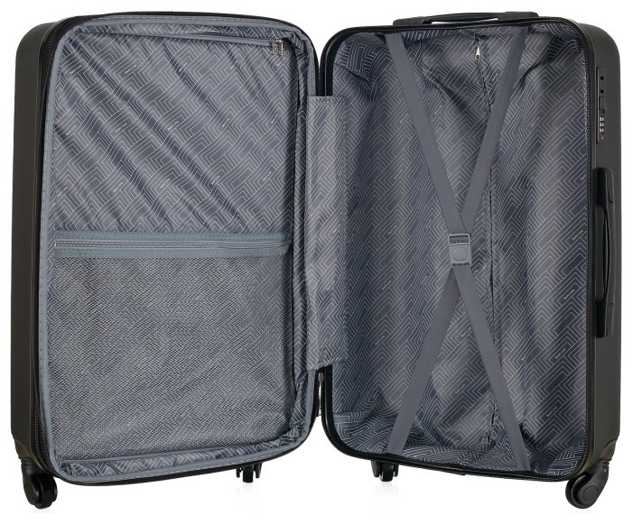 Валіза Semi Line 24" (M) Black (T5925-2)