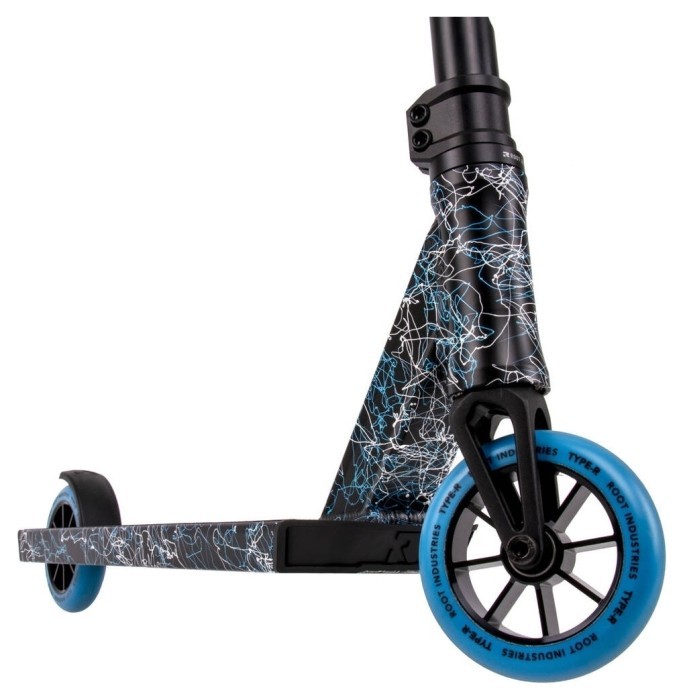 Трюковый самокат Root Type R Pro Scooter Black Blue White трюковый самокат Root Type R Pro Scooter Black Blue White