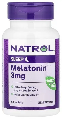 Melatonin 3mg - 60 tabs
