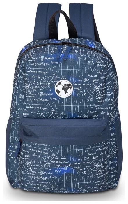 Рюкзак міський Semi Line 17 Blue Print (J4686-2)