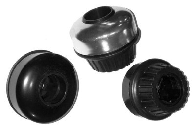 Механический звонок свободного вращения ROU, черный, механический звонок свободного вращения