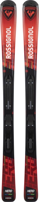 Лыжи горные ROSSIGNOL (RANJY02) HERO JR 100-140 + крепеж (FCKKK01) KID4 2026