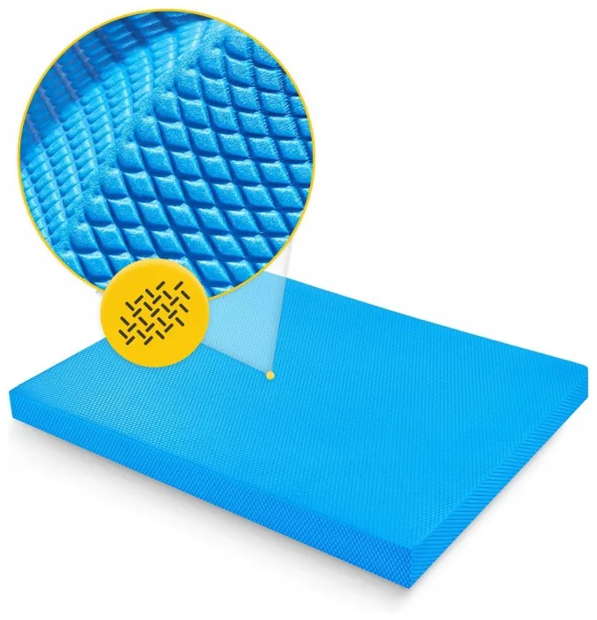 Балансировочная подушка 4FIZJO Balance Pad 49 x 38.5 x 5.8 см Sky Blue (P-5907739318664)
