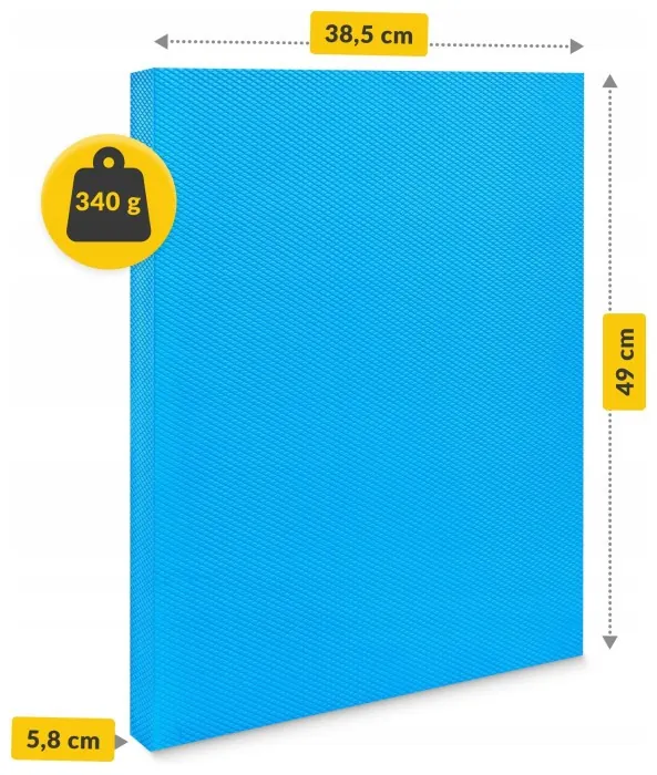Балансировочная подушка 4FIZJO Balance Pad 49 x 38.5 x 5.8 см Sky Blue (P-5907739318664)