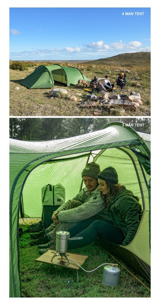Палатка трехместная Naturehike Opalus, UL, NH17L001-L, светло-зеленая