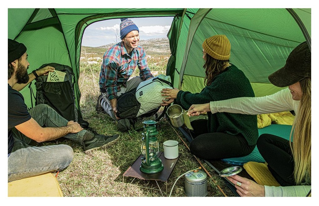 Палатка трехместная Naturehike Opalus, UL, NH17L001-L, светло-зеленая