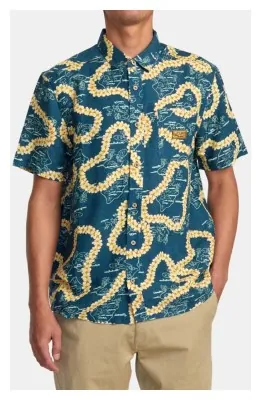 Сорочка з коротким рукавом RVCA ( AVYWT00500 ) EXOTICA WVTP 2024