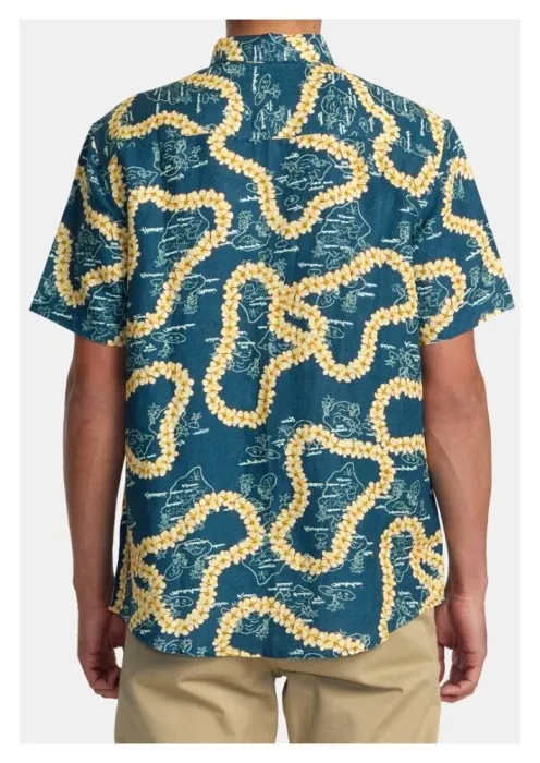 Сорочка з коротким рукавом RVCA ( AVYWT00500 ) EXOTICA WVTP 2024