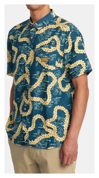 Сорочка з коротким рукавом RVCA ( AVYWT00500 ) EXOTICA WVTP 2024