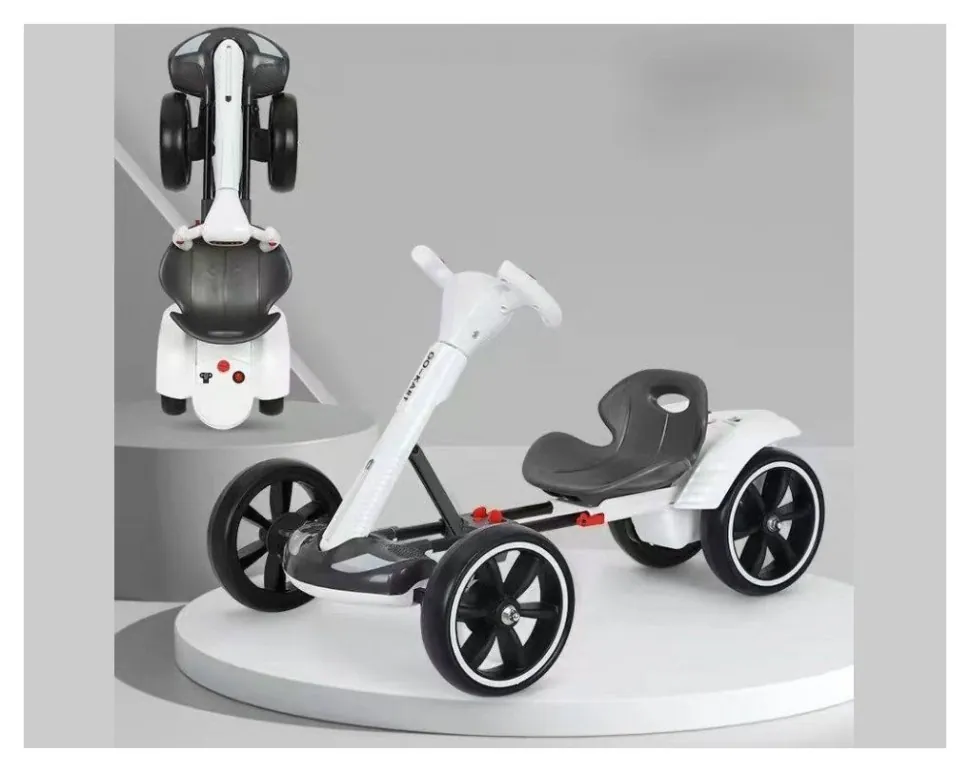 Дитячий електрокар GO KART F1 white (Білий) (Дитячий електрокар GO KART F1 white (Білий))