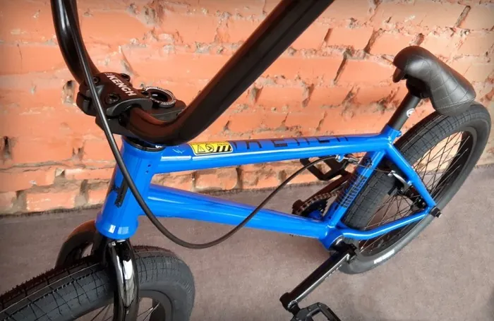 Велосипед BMX - Kench Hi-Ten (2022) синій (трюковий велосипед)