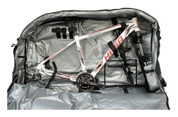 Чохол для велосипеда 26-29" XXF BIKE TRANSPORT BAG 600D, м'який, чорно-сірий