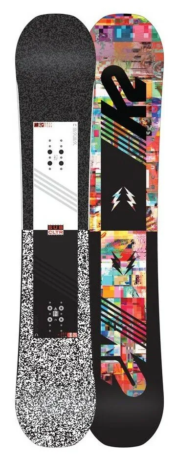 Сноуборд K2 SUBCULTURE 156 Black/multicolor (1150019) (156 см black, multicolor)