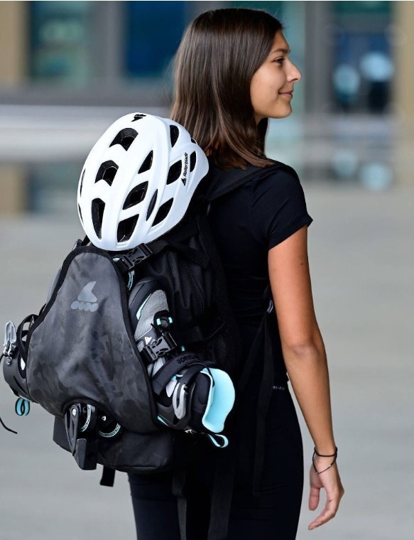 Рюкзак для роликовых коньков Rollerblade BACKPACK 20 L Black/grey (06R0400 100) O