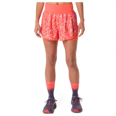 Сукні, спідниці, бриджі, шорти Asics ( 2012D077 ) ROAD ALL OVER PRINT 2-N-1 3.5IN SHORT 2025