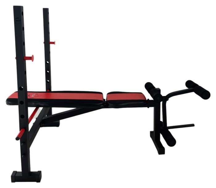 Скамейка под штангу с тренажером для ног RN-Sport WG 1000