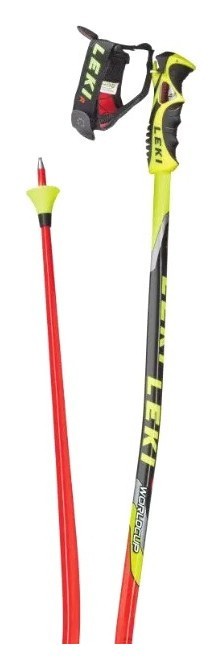 Палки для горных лыж Leki WORLDCUP GS-TBS 115см Fluorescent red/black/neon yellow (65067761-WRH)