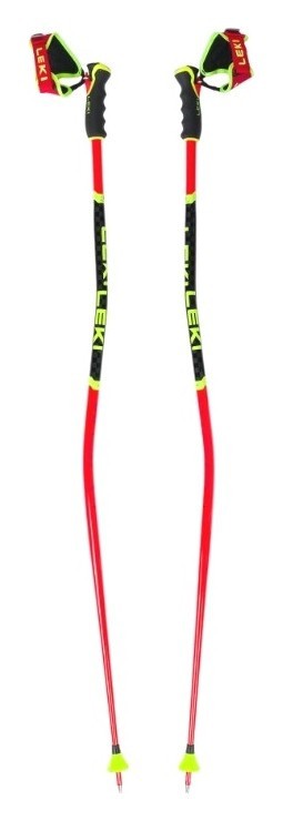 Палки для горных лыж Leki WORLDCUP GS-TBS 115см Fluorescent red/black/neon yellow (65067761-WRH)