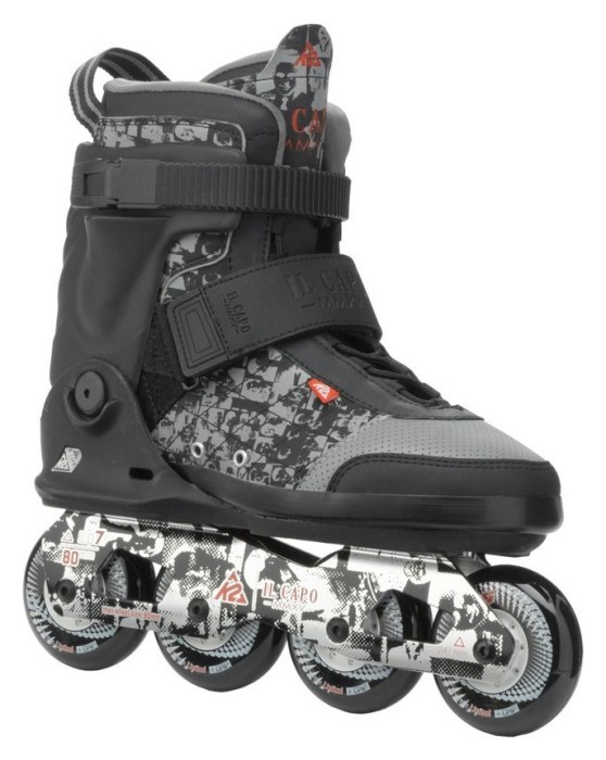 Роликовые коньки для взрослых K2 IL CAPO M 44.5 (11.0US) 290мм Black/grey (3050003)