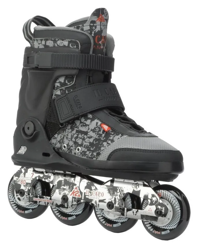 Роликові коньки для дорослих K2 IL CAPO M 44.5 (11.0US) 290мм Black/grey (3050003) (290мм)