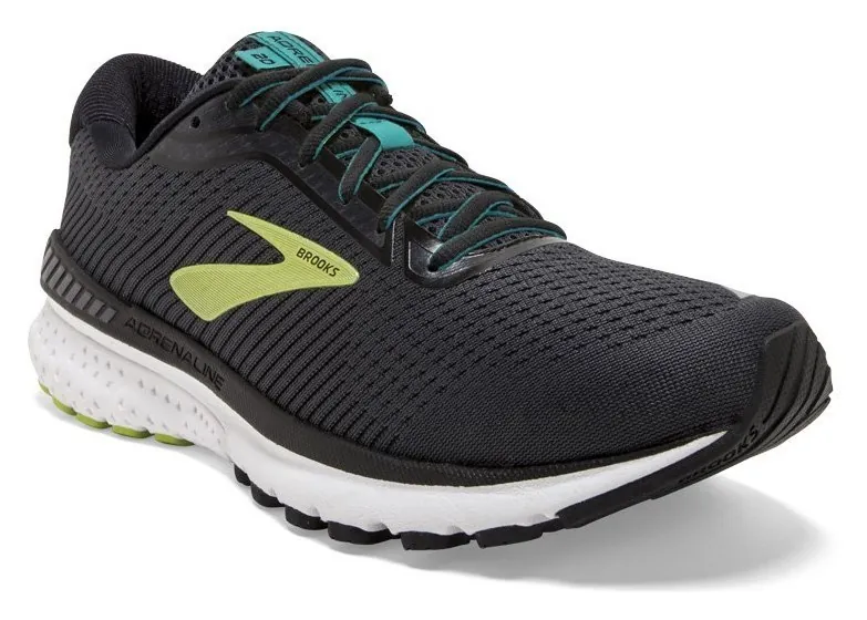Кросівки чоловічі Brooks ADRENALINE GTS M 41 (8.0US) Black/lime/blue grass (1103071D018) (320мм black/lime/blue grass)