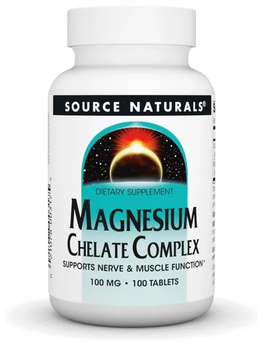 Magnesium Chelate Complex 100mg - 100 tabs