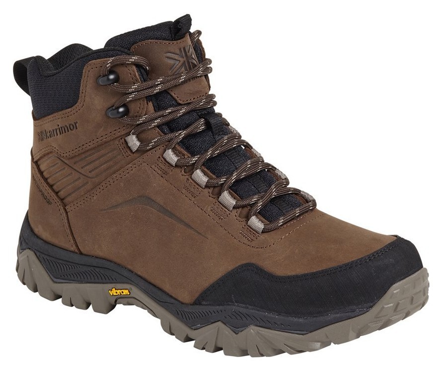 Ботинки трекинговые мужские Karrimor CASCADE MID WEATHERTITE M 44 (10.0UK) Brown (K1056-BRN)