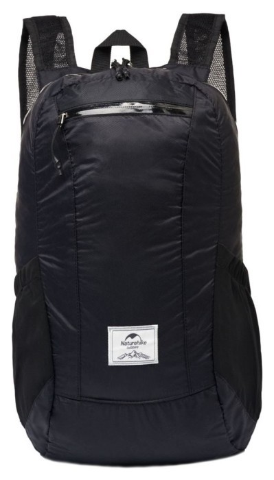 Рюкзак компактный сверхлегкий Naturehike Ultralight NH17A012-B, 18 л, черный