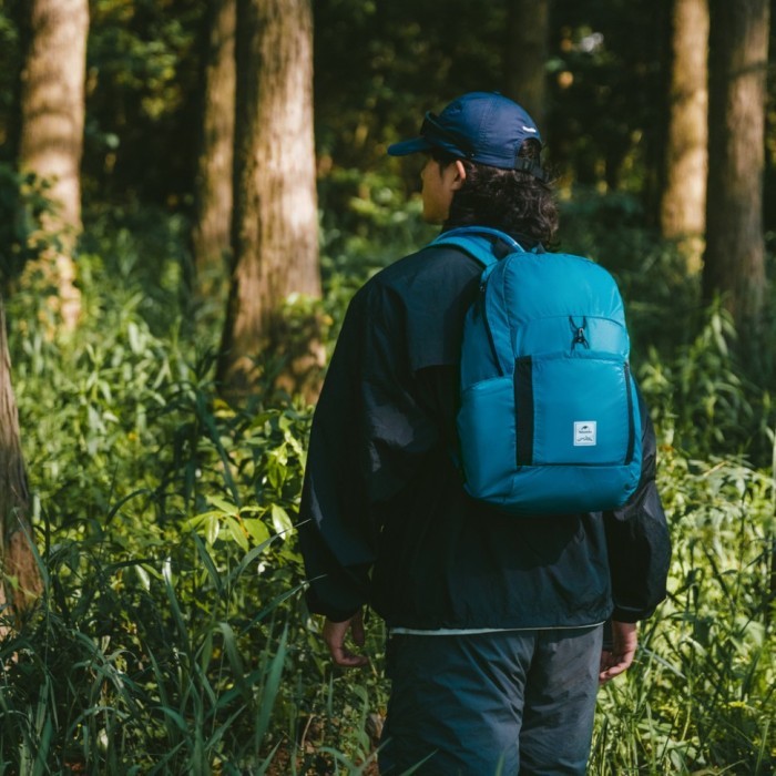 Рюкзак компактний надлегкий Naturehike NH17A017-B Yunyan, 30 л, чорний, укр, укр